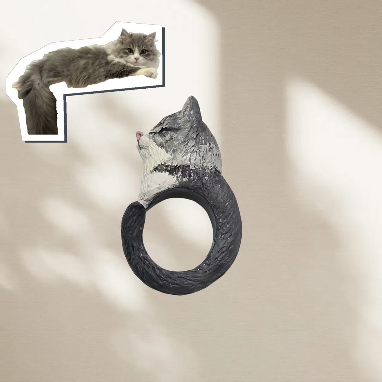 Custom Pet Stone Clay Sculptures