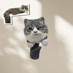 ART FUREVER - custom pet stone clay ring - personalized handmade clay pet figurine - realistic details and lifelike texture