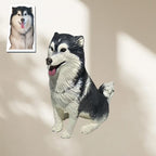 ART FUREVER - custom pet stone clay sculpture - personalized handmade clay pet figurine - realistic details and lifelike texture