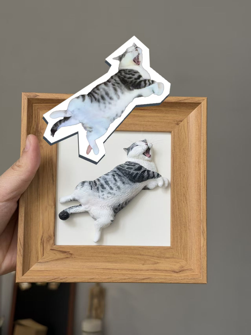 ART FUREVER - custom pet stone clay sculpture - personalized handmade clay pet figurine - realistic details and lifelike texture