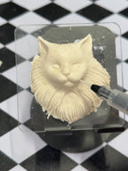 ART FUREVER - custom pet stone clay sculpture - personalized handmade clay pet figurine - realistic details and lifelike texture