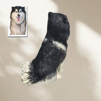 ART FUREVER - custom pet stone clay sculpture - personalized handmade clay pet figurine - realistic details and lifelike texture